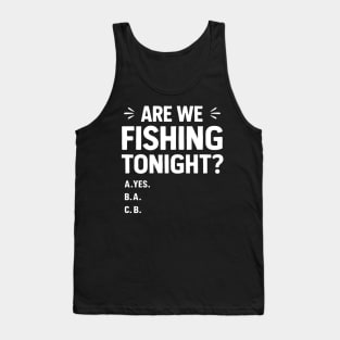 Fishing Lover Father's Day Fisherman Fisher Dad Tank Top